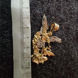 Archangel Michael in battle charm 10K
